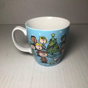 Peanuts By Schultz Christmas Mug Coffee Cup Gibson Singing Snoopy Charlie Brown